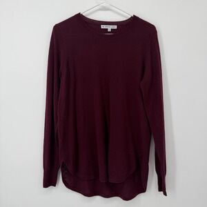 THE CASHMERE PROJECT 100% Cashmere Sweater Long Sleeve Maroon Women's Large
